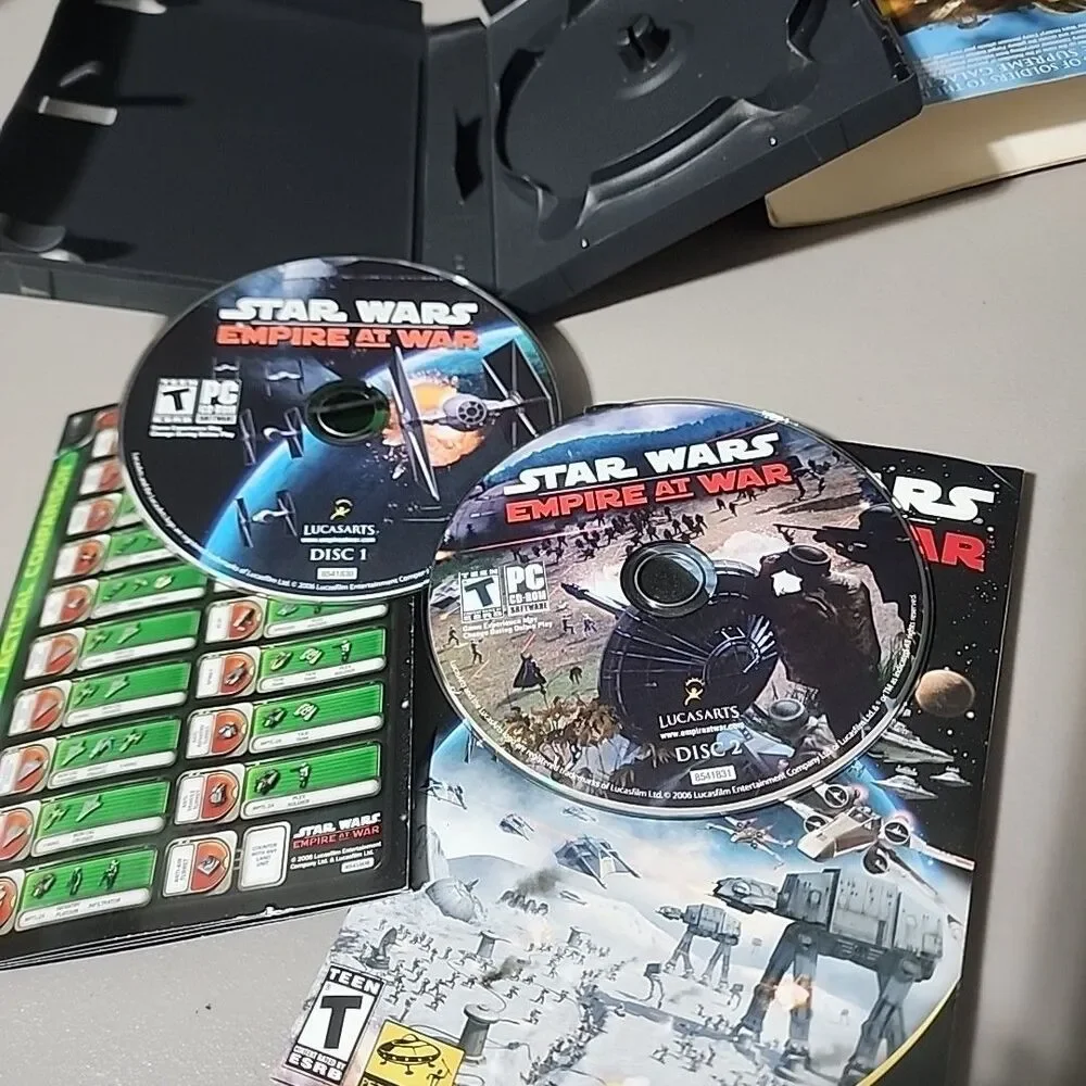 STAR WARS: Empire At War PC CD ROM 2006 COMPLETE